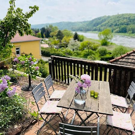 Ferienwohnung Am Elberadweg Meißen 外观 照片